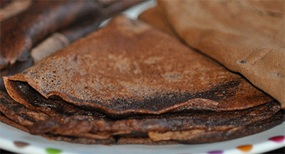 crêpes au chocolat