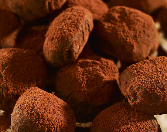 truffes choco café